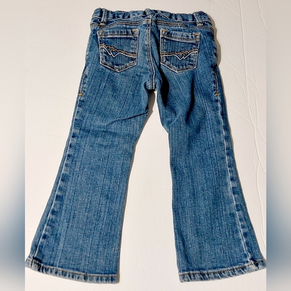 3T Old Navy Adjustable Waist Flare Leg Denim Jeans - Picture 2 of 6